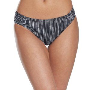 La Blanca Ripple Waves Side Shirred Bikini Bottom